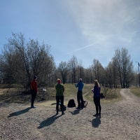 Photo taken at Talin frisbeegolfpuisto by Jonas P. on 4/18/2019