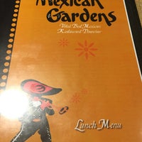 Menu Mexican Gardens 35 Tips