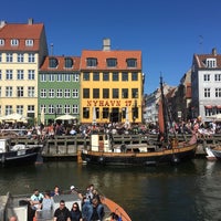 Photo taken at Nyhavn by Brandon M. on 5/19/2016