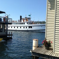 Photo taken at Seattle Houseboat Community by Courtney C. on 8/4/2013