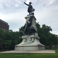 Photo taken at Rochambeau Statue by Wendy B. on 5/29/2018