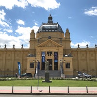 Photo taken at Art Pavilion Zagreb by Mesut Ö. on 6/29/2017