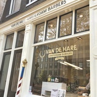 Photo prise au Van de Hare Amsterdam Barbers par Laurens B. le11/11/2016