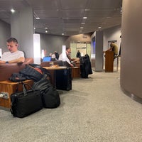 Photo taken at Lufthansa Senator Lounge I (Schengen) by Nick B. on 4/25/2023