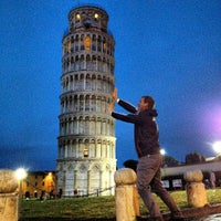 Photo taken at Pisa, Holding Up the Leaning Tower by Nick B. on 9/27/2012
