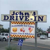 Photo taken at John&amp;#39;s Drive-In by Inna on 7/14/2017