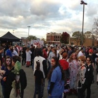 Photo taken at Broad Ripple Zombie Walk by Phillip S. on 10/20/2012