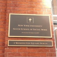 Photo taken at NYU Silver School of Social Work by Nancy S. on 6/17/2013
