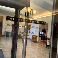 Photo taken at Internet Archive by Peggy L. on 11/1/2019