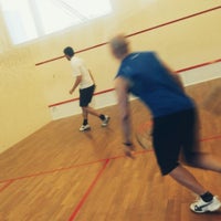 Photo taken at Squash Holešovice by wil h. on 3/13/2018