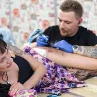 Photo taken at 17th Tattoo Convention Prague by wil h. on 7/6/2015