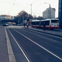 Photo taken at Otakarova (tram) by wil h. on 10/18/2018