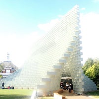Photo taken at Serpentine Pavilion 2016 by Vincent F. on 10/5/2016