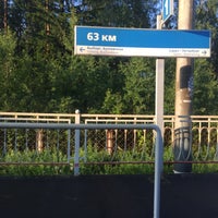 Photo taken at Ж/Д платформа 63 км by Aleksei K. on 7/15/2016
