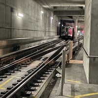 Photo taken at Metro Rail - North Hollywood Station (B) by Andrew P. on 4/20/2023