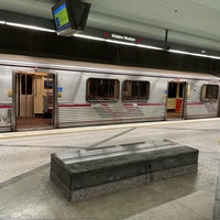 Photo taken at Metro Rail - Wilshire/Normandie Station (D) by Andrew P. on 10/26/2023