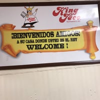 Photo taken at King Taco Restaurant by Andrew P. on 5/12/2019