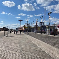 Photo taken at Coney Island Beach &amp; Boardwalk by Diane S. on 9/19/2023