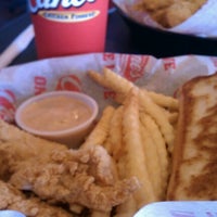 Photo taken at Raising Cane&amp;#39;s Chicken Fingers by Mike V. on 2/5/2013
