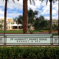 Foto diambil di JW Marriott Phoenix Desert Ridge Resort &amp;amp; Spa oleh 🌵Andrew K. pada 12/13/2014