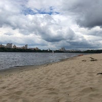 Photo taken at Пляж «Чорторий» by Mykhailo G. on 6/28/2021
