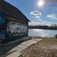 Photo taken at Озеро Вербне by Mykhailo G. on 11/6/2021