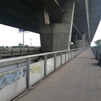 Photo taken at Prístavný most by Ron D. on 5/18/2018