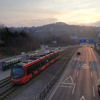 Photo taken at Botanická záhrada (tram, bus) by Ron D. on 3/26/2018