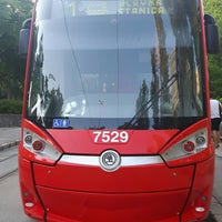 Photo taken at Námestie Franza Liszta (tram, bus, trolleybus) by Ron D. on 6/20/2017