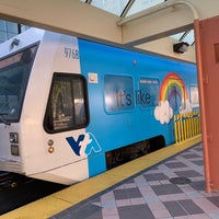 Photo taken at VTA Convention Center Light Rail Station by TheGreenGirl on 11/11/2019