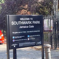Photo taken at Southwark Park by Nyíri L. on 10/10/2023