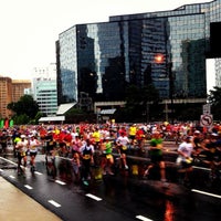 Photo taken at 2013 Peachtree Road Race by Kathlene H. on 7/4/2013