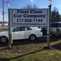 Photo taken at First Class Car Company by Bill B. on 1/21/2015