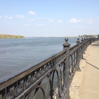 Photo taken at embankment of the Volga by Katherine V. I. on 10/1/2012