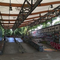 Photo taken at Skatepark de Bercy by Lef C. on 7/13/2016