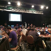 Photo taken at TechCrunch Disrupt Hackathon #hackdisrupt by Cynthia K. on 5/3/2014