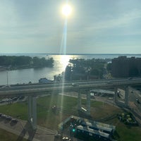 Photo taken at Buffalo Marriott at LECOM HARBORCENTER by Alex T. on 7/18/2020