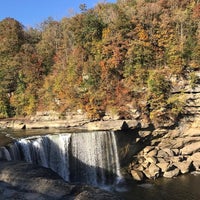 Photo taken at Cumberland Falls State Resort Park by Patrick S. on 10/24/2016