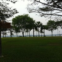 Photo taken at Pasir Ris Beach (Area 2) by Asy&amp;#39;ari A. on 3/27/2013