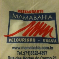 Photo taken at Restaurante Mamabahia by César M. on 10/7/2012
