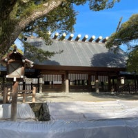 Photo taken at 熱田神宮 本宮・拝殿 by Fumitaka M. on 1/19/2024