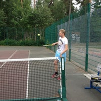 Photo taken at Kallahden tenniskenttä by Irina on 7/15/2013