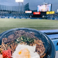 Photo taken at Bullpen Seat by NORI on 10/14/2022