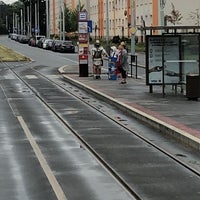 Photo taken at Petřiny (tram, bus) by Michal K. on 8/20/2022