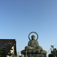 Photo taken at Takaoka Great Buddha by なな シ. on 5/2/2015