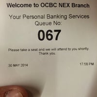 Photo taken at OCBC Bank by Anthony C. on 5/30/2014