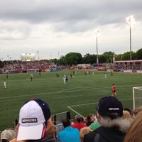 Photo taken at IUPUI: Michael A Carroll Track &amp;amp; Soccer Stadium (TF) by Ryan H. on 5/21/2017