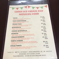 Photo taken at Chris&amp;#39;s Ice Cream and Mexican Food by Ryan H. on 2/25/2018