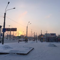 Photo taken at Лесной проспект by Karina R. on 1/5/2017