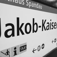 Photo taken at U Jakob-Kaiser-Platz by Petsch M. on 7/22/2016